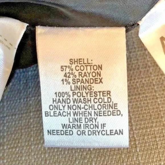 ANN TAYLOR LOFT Women Fully Lined Above the Knee Zig-Zag Brown Black Skirt Sz 6 - Picture 9 of 12